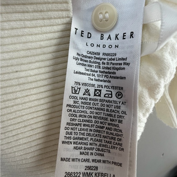 Ted Baker London Kebella Frill Collar Knit Top - Picture 6 of 7